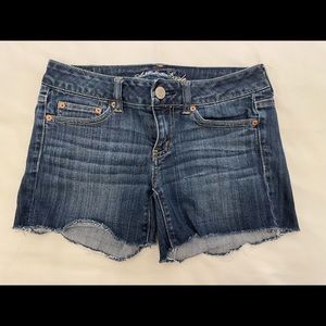 American Eagle jean shorts low rise